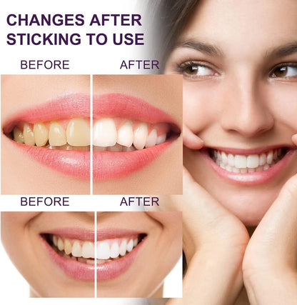 Purple Toothpaste for Teeth Whitening
