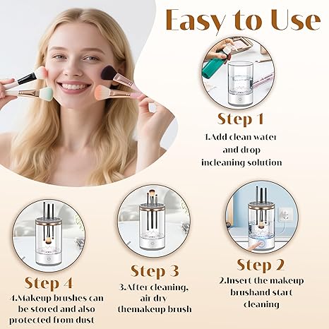 Electric Makeup Brush Cleaner
