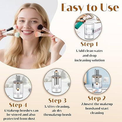 Electric Makeup Brush Cleaner