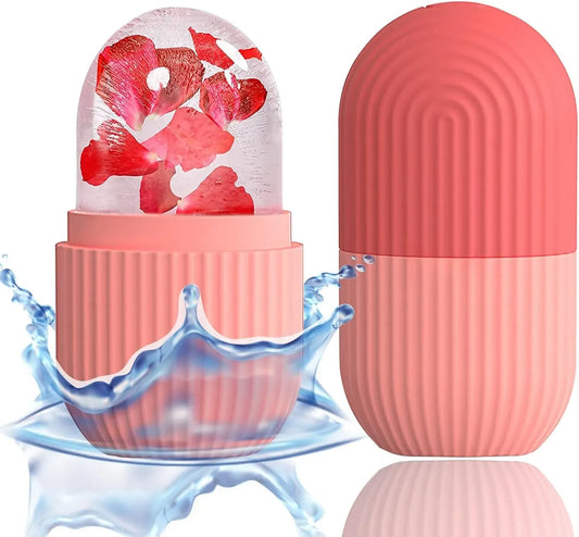 Silicone Ice Cube Roller Massager